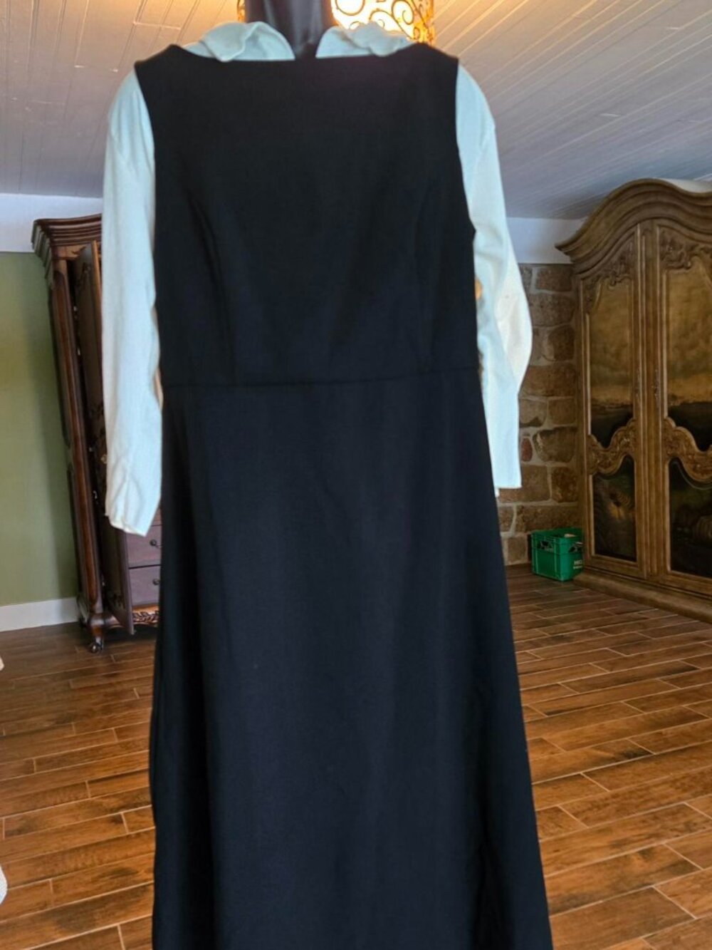 a new day Women's Black Jumper Dress Size XXL